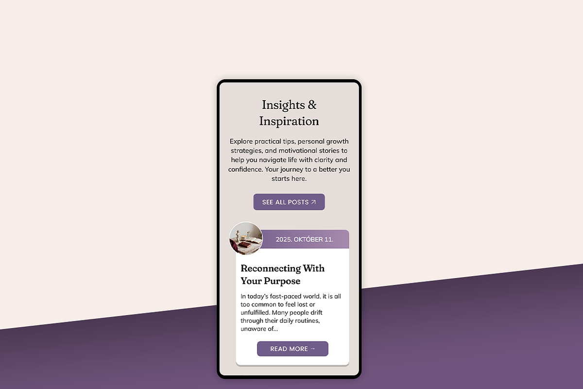 Life Coach Wix Studio Template, a Wix Template by Kitteeh (Photo 3 of 20)