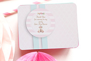 Teepee thank you 2'inch favor tags, a Templates & Theme by ThePaperOwl (Thumbnail 1 of 2)
