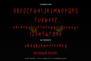 Night Stalker - Rough Font, a Script Font by Alpaprana (Thumbnail 11 of 12)