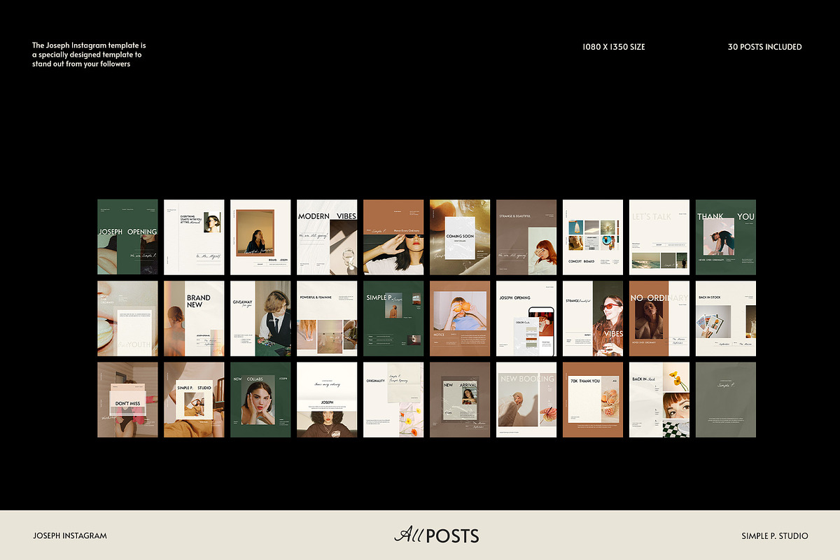 Joseph Instagram Canva, a Social Media Template by Simple P. (Photo 9 of 10)