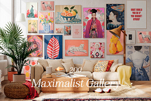 Maximalist Gallery. 200 Prints