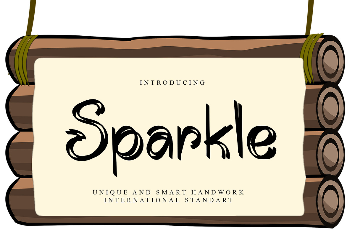 Sparkle, a Blackletter Font by Gia Letter (Photo 1 of 5)