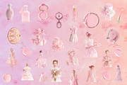 Pink Collage elements, an Object Graphic by JulsIst (Thumbnail 7 of 11)