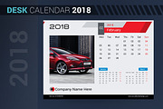 Desk Calendar 2018, a Stationery Template by artico (Thumbnail 3 of 5)
