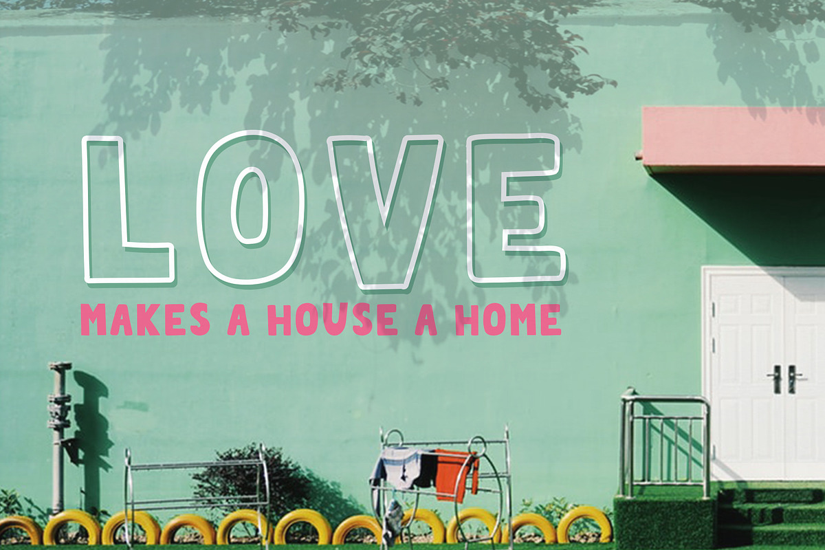 QUIRKY Playful Font Family preview 6