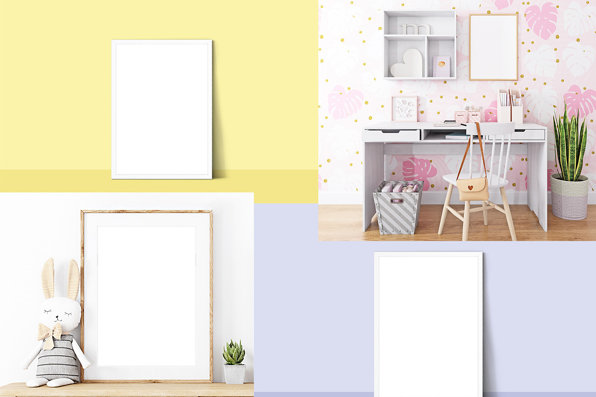 Frame Mockup Kids Bundle - 22, a Household Mockup by Mockup Shop (Photo 6 of 6)