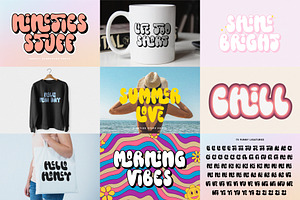 Unique And Fun Display Font Bundle