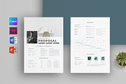 Proposal Bundle | MS Word & Indesign, a Stationery Template by obayes (Thumbnail 14 of 16)