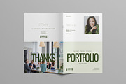 Design Portfolio Template | CANVA, a Brochure Template by Pixelpick (Thumbnail 6 of 9)