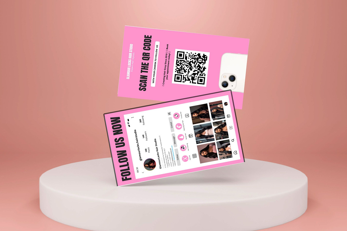 2023 Instagram Business Card, a Social Media Template by Foedesigner (Photo 4 of 4)