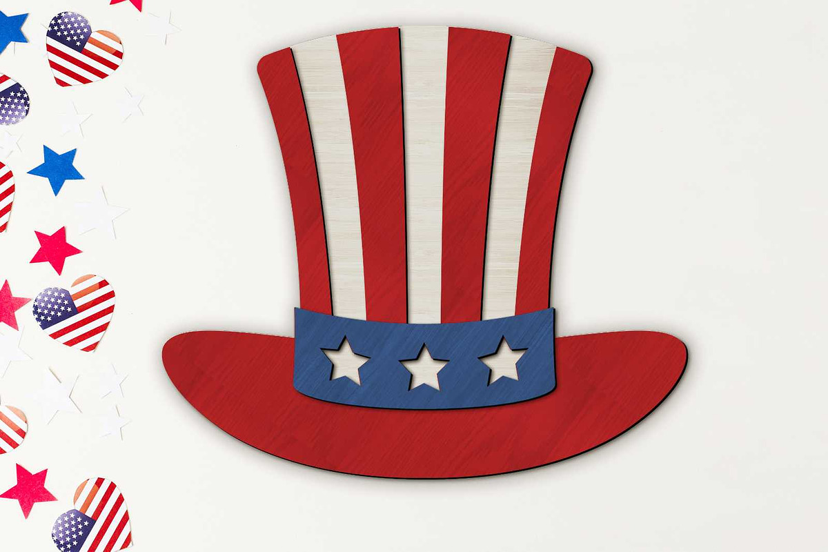 Independence Day SET Decor Panels, a Templates & Theme by LaserCutano (Photo 2 of 7)