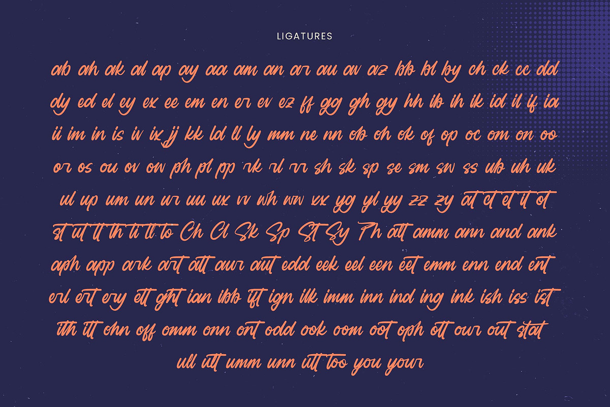 Ragtime Clansful Modern Brush Font, a Script Font by Letterena Studios Script (Photo 18 of 20)