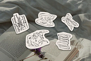 Vintage Literary Line Art collection, a Decorative Illustration by Eva Gentle (Thumbnail 10 of 13)