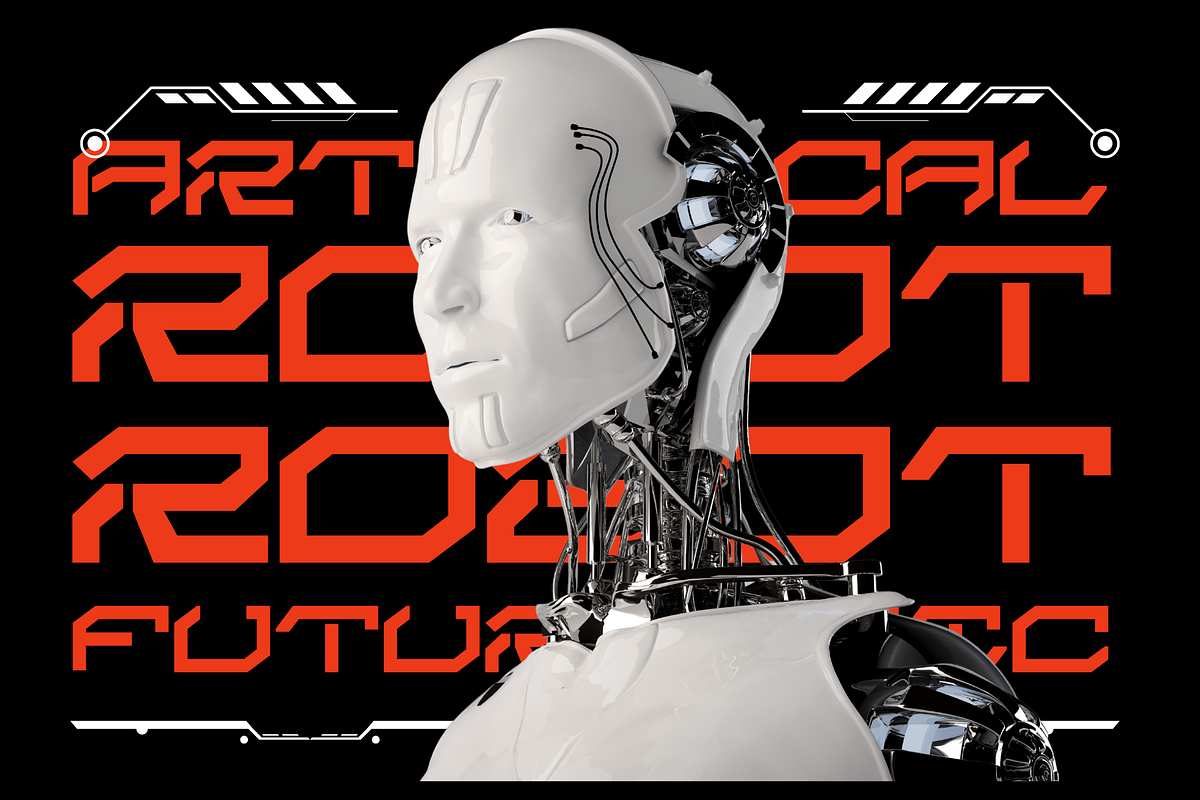 Space Cyber - Modern Futuristic Font, a Sans Serif Font by Nirmana Visual (Photo 3 of 10)