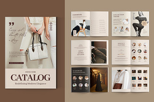 Catalog Featuring Product Layout, a Brochure Template by ContestDesign