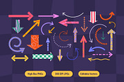 250+ Funky Digital Planner Kit, a Decorative Illustration by IuliiaSavko (Thumbnail 11 of 22)