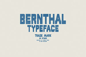 Bernthal Font