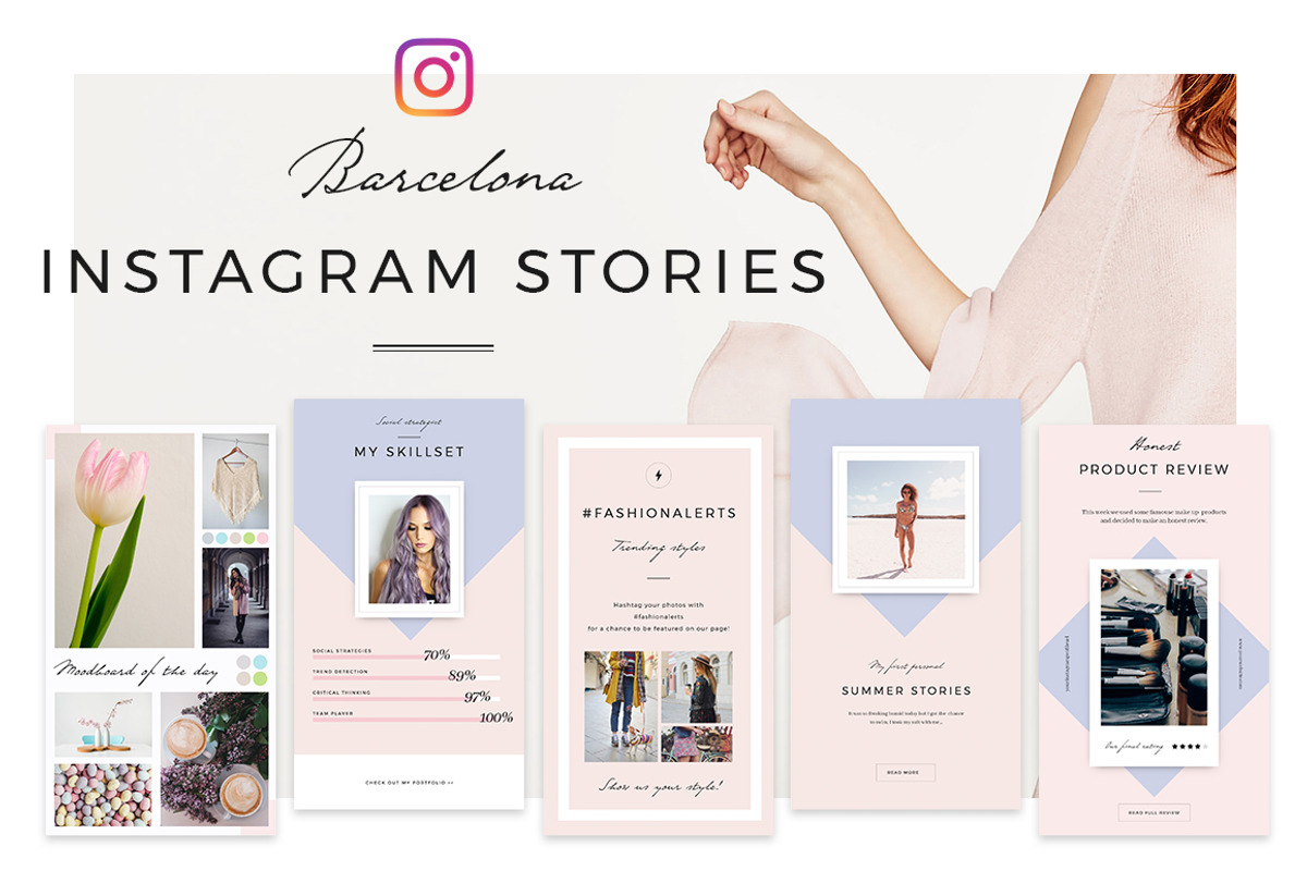 Barcelona Instagram Stories, a Social Media Template by NordWood (Photo 1 of 4)