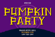 Sacret Display Halloween Font, a Serif Font by Artiveko (Thumbnail 4 of 7)
