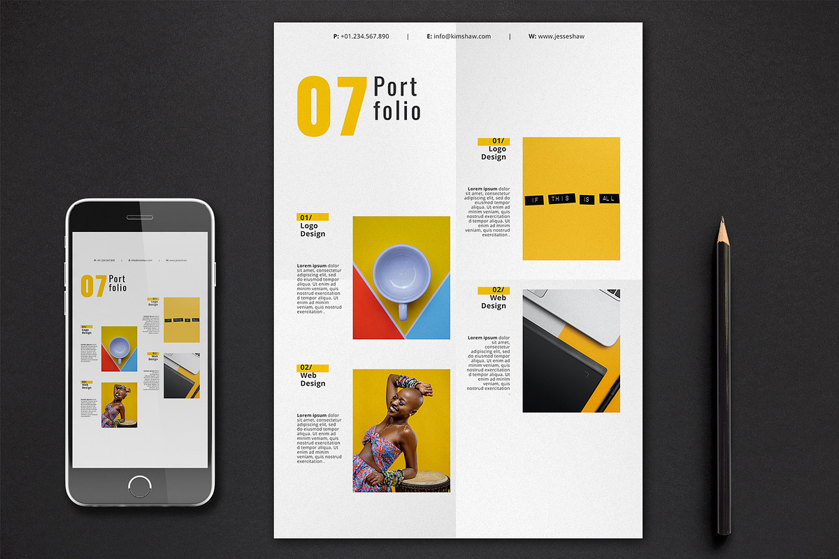 Jesse Resume Template, a Resume Template by Nina Shaw (Photo 3 of 10)