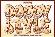 Doggy Style-PNG fonts, a Handwritten Font by It me digital art (Thumbnail 1 of 7)