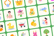 Summer Icon Art Set, an Emoji Icon by Creative Stall (Thumbnail 5 of 8)