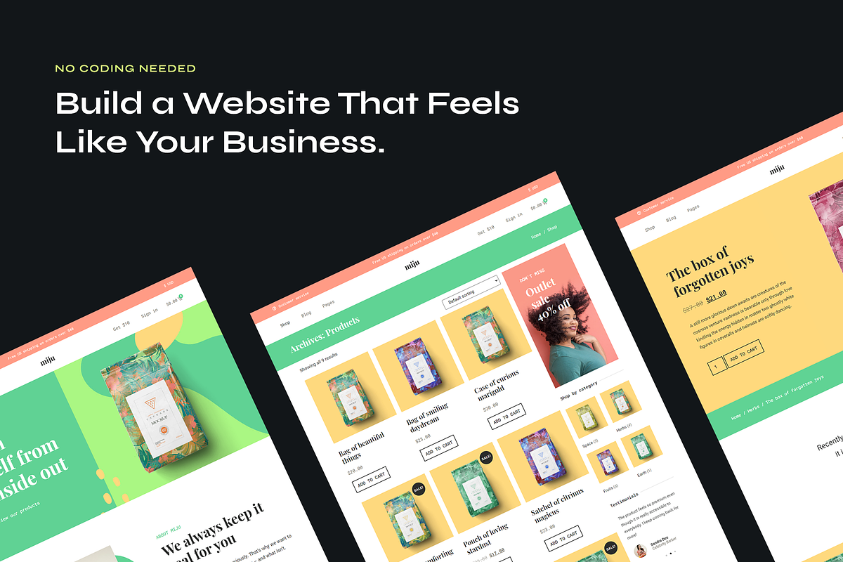 Conscious Shop Website Template Kit, a WordPress Template by Awakened Templates (Photo 3 of 6)