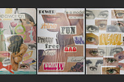 70s Retro Collage Kit / 230+ objects, an Object Graphic by Kaleriia (Thumbnail 7 of 11)
