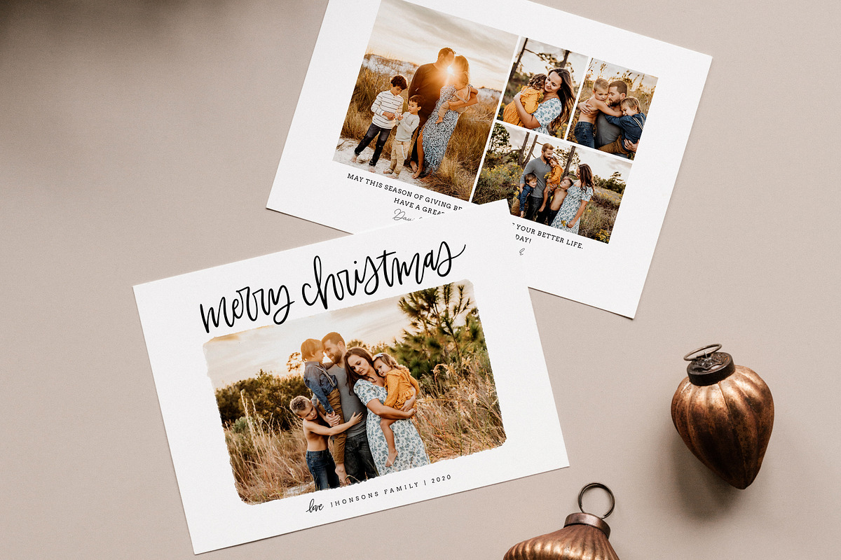 Christmas Card Template CD208, a Card Template by Salsal Design (Photo 3 of 4)