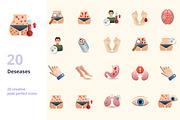 Diseases 3D Icons Set Bundle, an Object Graphic by Aimagenarium@gmail.com (Thumbnail 1 of 21)