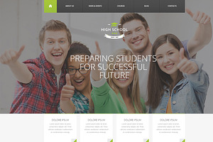 High School - WordPress Theme