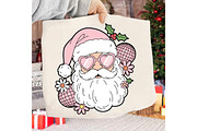 Retro Christmas, Groovy Santa Claus, an Illustration by Libby Wishes (Thumbnail 6 of 8)