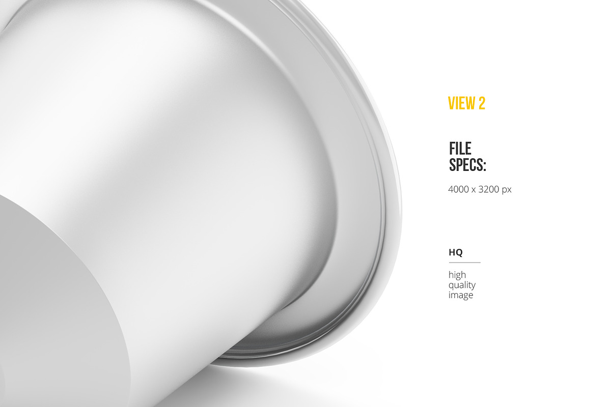 Coffee Capsules Pack 4 views, a Cups & Container Mockup by easymock (Photo 7 of 12)