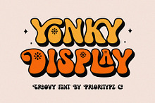 Yonky Display Font