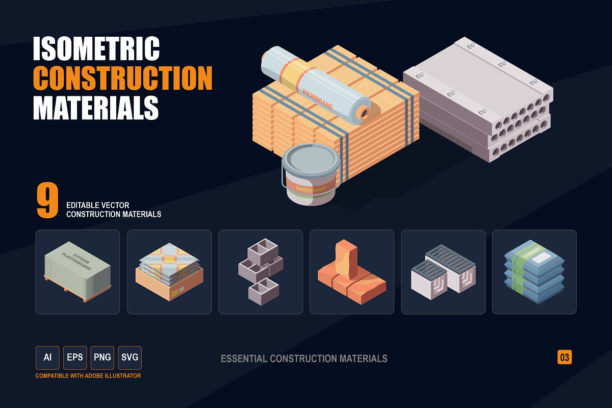 Construction Asset Collection, an Object Graphic by Multigon (Photo 3 of 6)