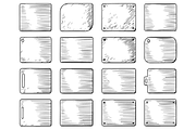 Label Template Sketch Set, an Object Graphic by nikagraphic (Thumbnail 1 of 3)