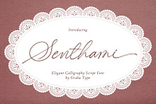 Senthami - Elegant Script Font
