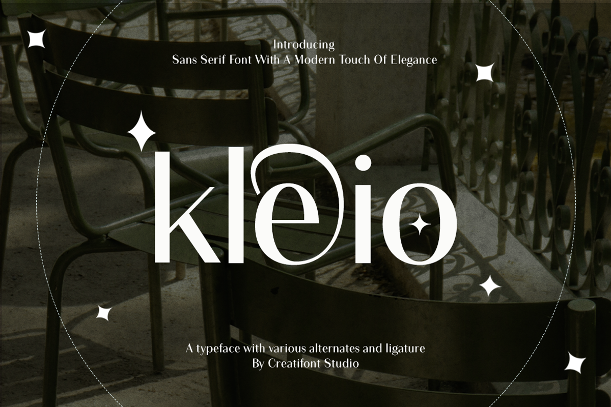 CF Kleio - Modern Elegant Sans, a Sans Serif Font by Indotype Foundry (Photo 1 of 10)