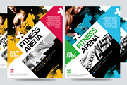 Fitness Flyer / Gym Flyer V6, a Flyer Template by Satgur Graphic Design (Thumbnail 1 of 3)