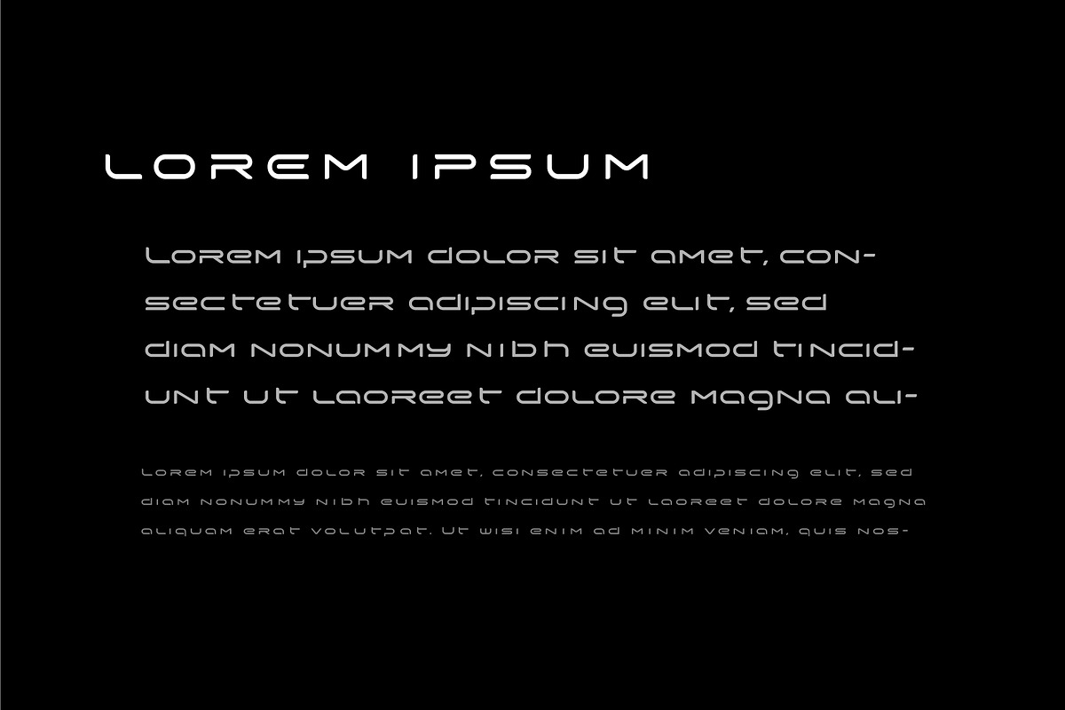 X-Space Headline Font, a Font by artyway (Photo 3 of 9)