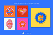 Patch Stickers - Summer edition, a Graphic by Youandigraphics (Thumbnail 8 of 13)