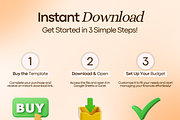 Budget Planner for Google Sheets, a Templates & Theme by vitalinagerman (Thumbnail 11 of 11)