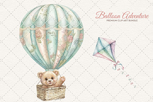 Animals In Hot Air Balloons