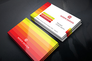 Colorful Business Card Design