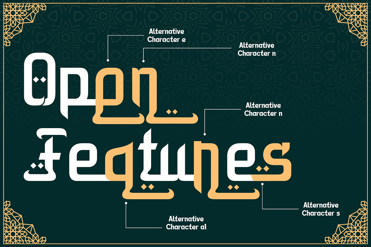 Al Kareem, a Script Font by saskaratype (Photo 4 of 6)