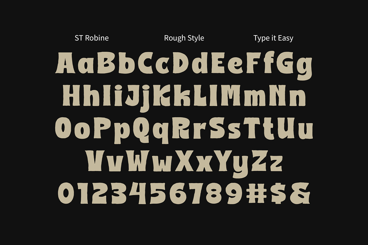 ST Robine - Display Font, a Serif Font by Type it Easy (Photo 5 of 13)