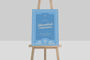 Hanukkah Welcome Sign Template, a Poster Template by BrandPacks (Thumbnail 4 of 5)