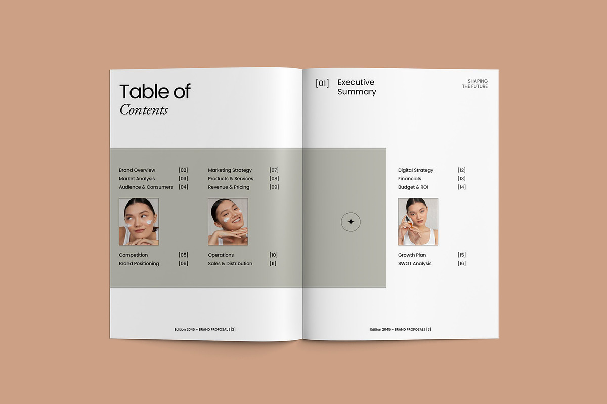 Creative Minimalist Brand Proposal preview 4