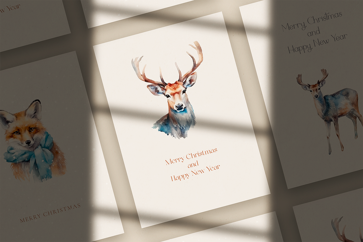 Watercolor Winter Collection, an Object Illustration by bloomscape (Photo 10 of 10)