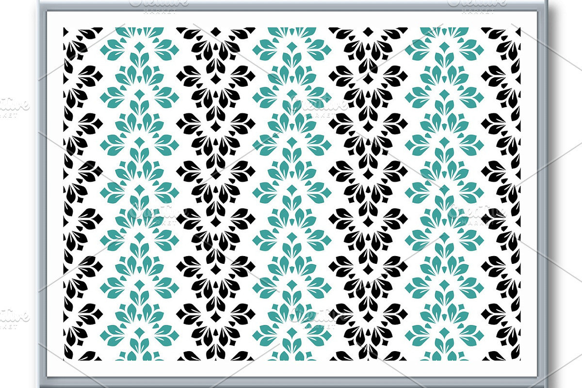 Flower geometric pattern. Seamless, a Pattern Graphic by RODINA (Photo 3 of 3)
